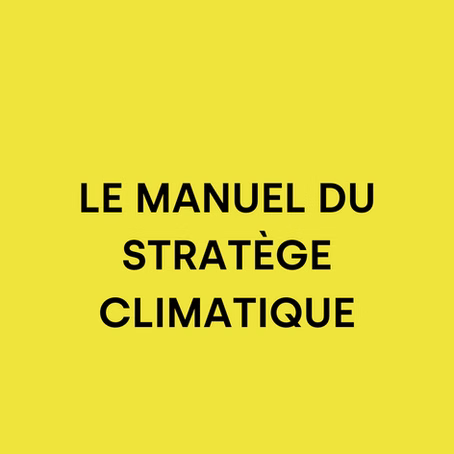 TOOLKIT POUR LA STRATÉGIE CLIMATIQUE (FR)